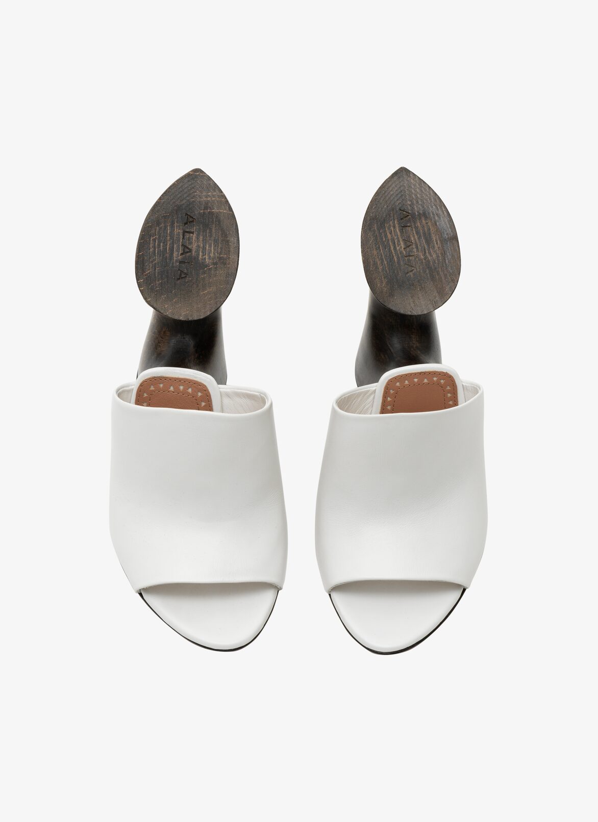 WOODEN HEEL SCULPTURE ALAÏA OFF-WHITE WOODEN HEEL SCULPTURE
